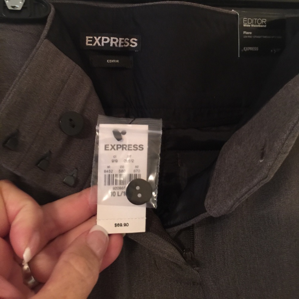 Express Pants - Editor Fit Sz 10 Tall New w/tags